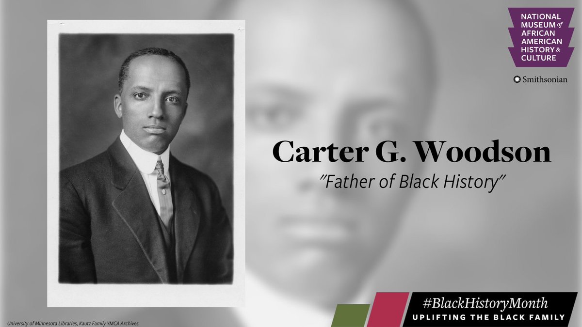 In 1926, Carter G. Woodson founded the first Negro History Week, timed to coincide with Abraham Lincoln’s and Fredrick Douglass’s birthdays. It wasn’t until 1976 that President Ford extended the observation to a full month—one honoring the contributions of black Americans. #BHM