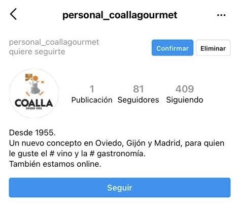 Sentimos anunciaros que nos han suplantando la identidad en nuestra cuenta de Instagram. IMPORTANTE: Si os piden datos personales, por favor no facilitéis ninguno. Estamos haciendo lo posible para denunciarlo, solucionarlo pronto y no causar ninguna molestia.