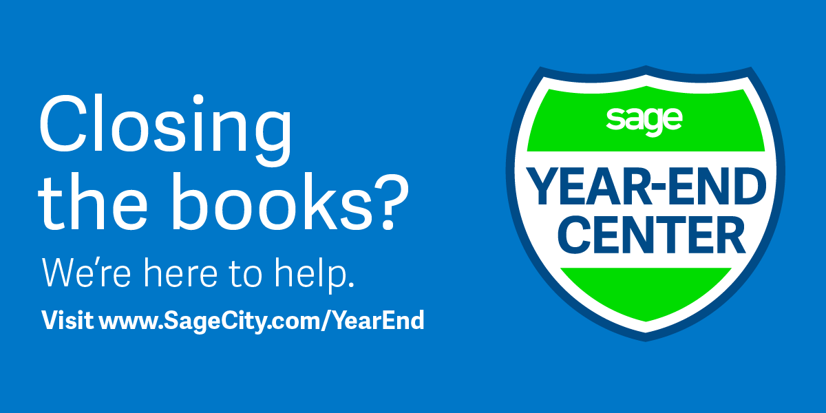 Wrapping up #SageYearEnd? You got this! And <a href="/SagePartners/">Sage Partners</a> and <a href="/SageSupport/">Sage Support</a> can help. #EngageWithSage… quick links to <a href="/Sage_Canada/">Sage Canada</a> and <a href="/SageUSAmerica/">Sage USA</a> #SageKB, #SageCity, &amp; #SageU, as well as #SageQALive available at: Sage.com/Resources