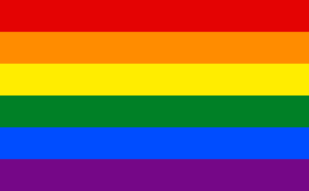 In 1979, the rainbow flag evolved again, and once again for practical reasons: The San Francisco parade wanted to split the flag in two to decorate each side of the parade route - so it evolved into the six stripe version we see today.