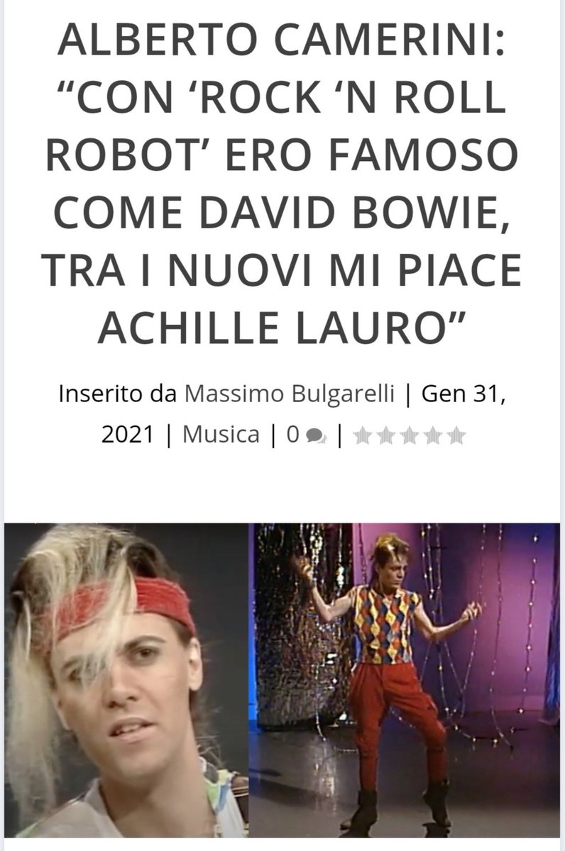 ANFAMEEE's tweet image. Grande Albè.
#Camerini