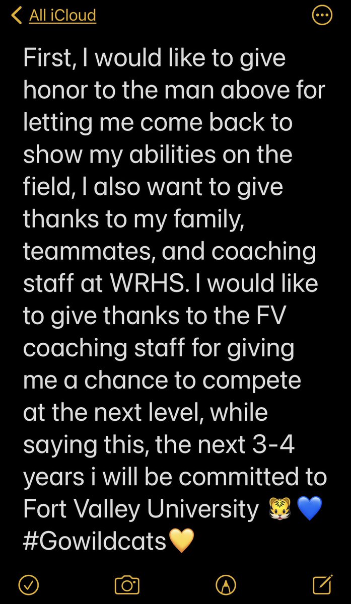 Dkayy_1's tweet photo. 100% committed!!! #gocats🐯💙 @robinsfootball1 @coach_lendy @CoachFlowers @CoachT_Wallace @CoachPrather_27 https://t.co/K2gvnvLz8P