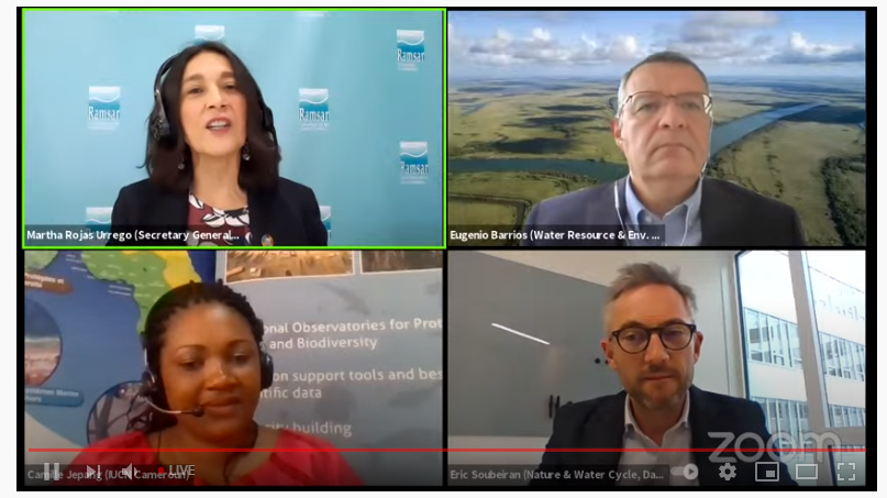 Our colleague Camille Jepang from <a href="/UICN_PACO/">UICN-PACO</a> is joining the #WorldWetlandsDay live event for an online discussion on wetland protection and management. Join us! youtube.com/watch?v=v36wnj…