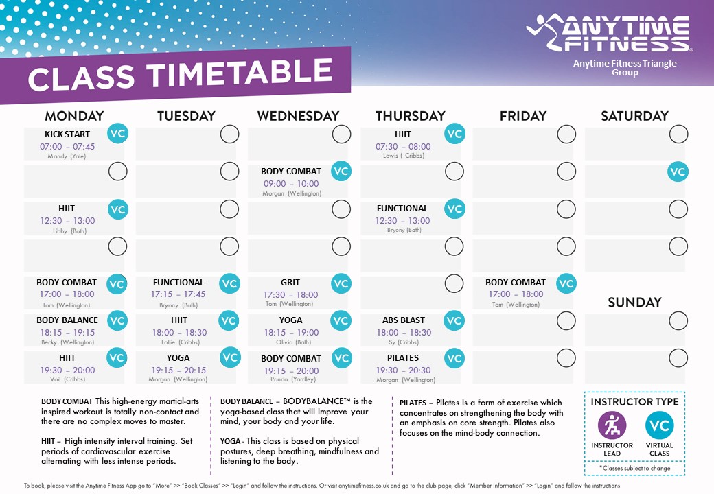AnytimeYardley's tweet photo. Virtual Instructor Led Classes are now LIVE⚠️

Your favourite classes 🤸 are now available every week on Facebook Live!

Exclusive to Anytime Fitness members from participating clubs only, classes including Yoga 🧘, HIIT 🏃, Body Combat and many more... https://t.co/6BUmeVgeyt https://t.co/bdirIWAlLK