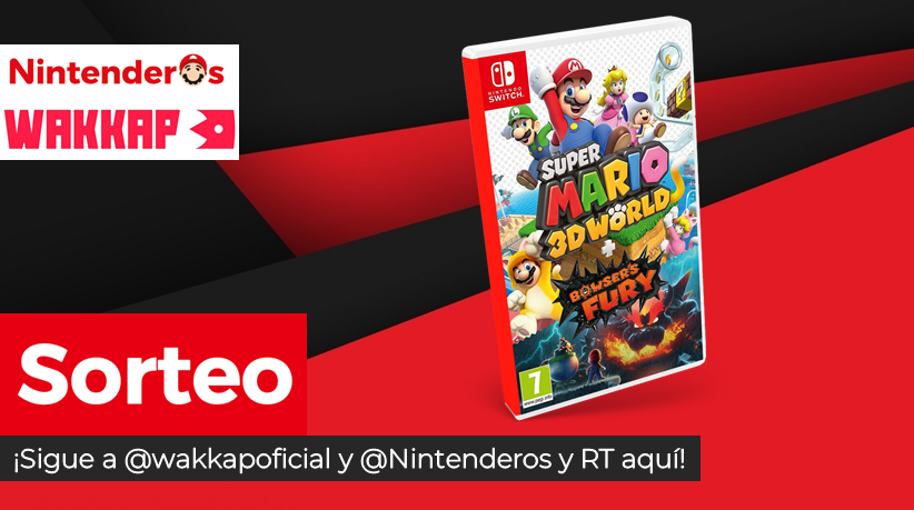 ¡Sorteamos una copia de Super Mario 3D World + Bowser's Fury para Nintendo Switch!

➡ Sigue a <a href="/wakkapoficial/">Wakkap</a> y <a href="/Nintenderos/">Nintenderos</a>
➡ RT aquí

¡Suerte! - nintenderos.com/2021/02/sortea…