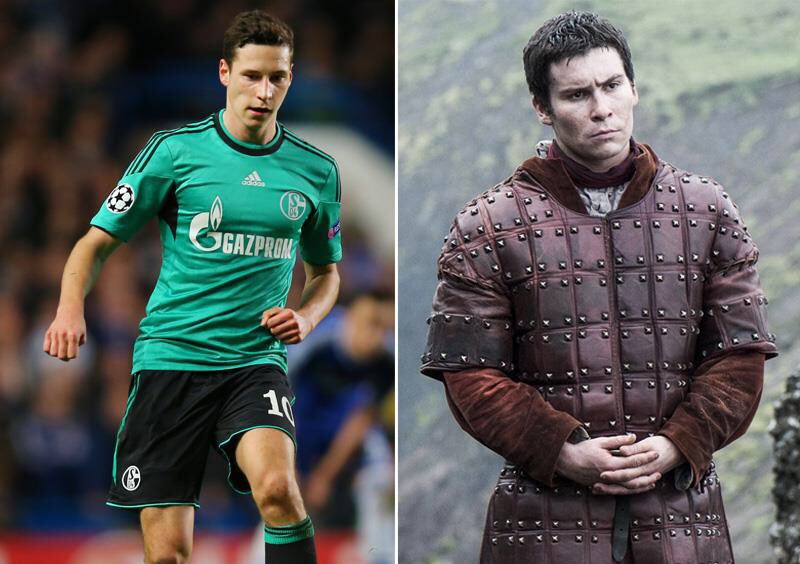 9) Julian Draxler - Podrick Payne