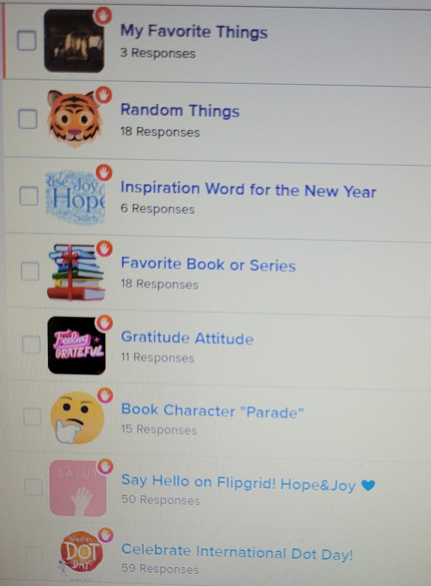 soelibrarylady's tweet photo. Just getting started @flipgrid @SouthOliveTiger @EdTechPBC
Already 180 responses and 9,170 views with 45.8 hours of engagement @annkozma723 #pbTechTalk #4Cs https://t.co/HSRWU9HV5J