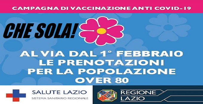freeskipperIT's tweet photo. @la_kuzzo @CarloCalenda "Che schifo, non funziona una mazza! E' da stamattina che provo e adesso non riesco neppure ad aprire il sito! Complimenti Zinga!".  #RegioneLazio in tilt per la prenotazione on-line dei #vacciniover80. Impossibile accedere al sito! https://t.co/OgdCzck2Qy https://t.co/8fLWdWDjaS