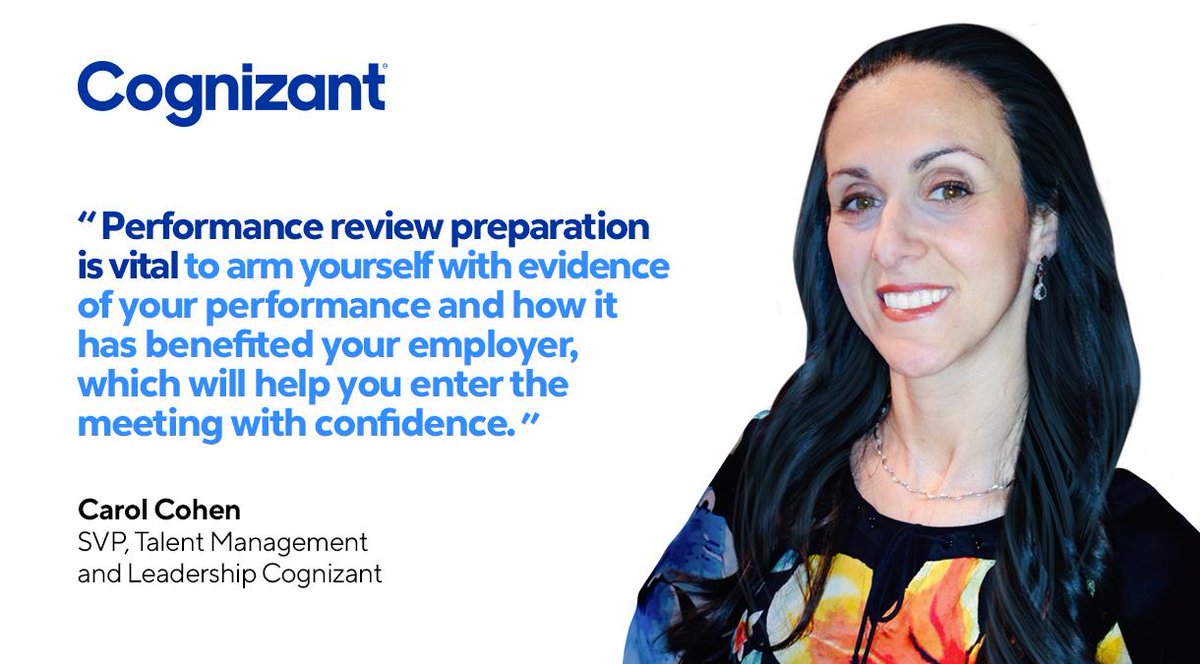 Read what <a href="/carolcohen/">Carol Cohen</a> of Cognizant has to say about smart ways to approach your annual performance review in <a href="/WSJ/">The Wall Street Journal</a> #leadership cogniz.at/3oDOAkE