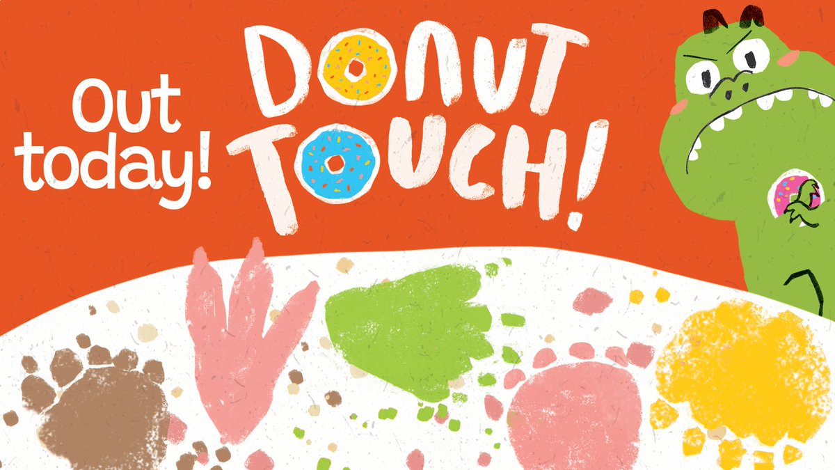 WillowTreeBook's tweet photo. Today is the big day! 🤩

Happy Publication Day to DONUT TOUCH by Seb Davey, and illustrated by #AlexWillmore

A laugh-out-loud, interactive picture book full of donut mischief. Can you turn the pages without touching the donuts?

🍩 Order today: https://t.co/aKlDaxuK3w #KidsLit https://t.co/p1BQyAxPxw