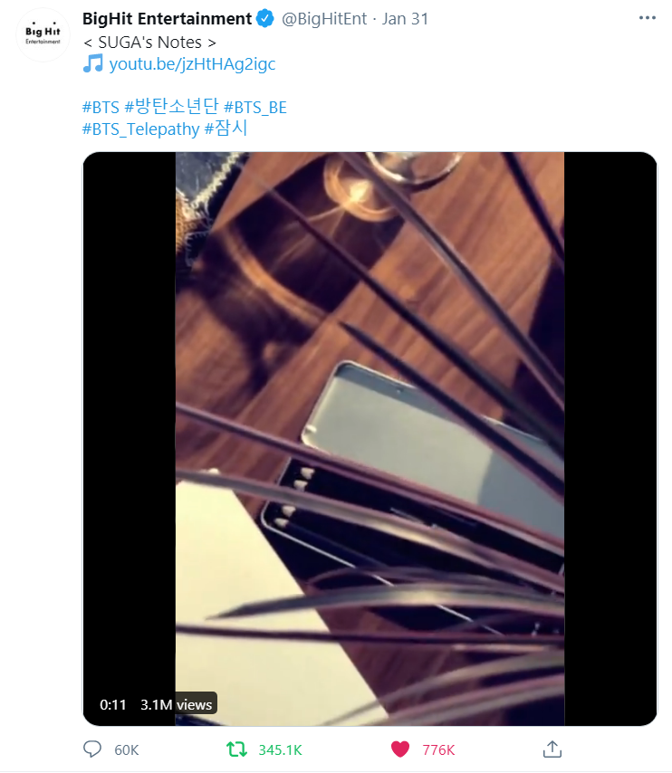 lilysquill777's tweet photo. If anyone needed further proof of @BTS_twt's love for and trust and respect toward ARMYs, here it is. To be willing to share the raw beauty and pliability of a work in progress and the fragile unfolding of the creative process, (1/4)
#BTS_LifeGoesOn
#SUGAsNotes
#RMs_Notes https://t.co/WgHLokHriW