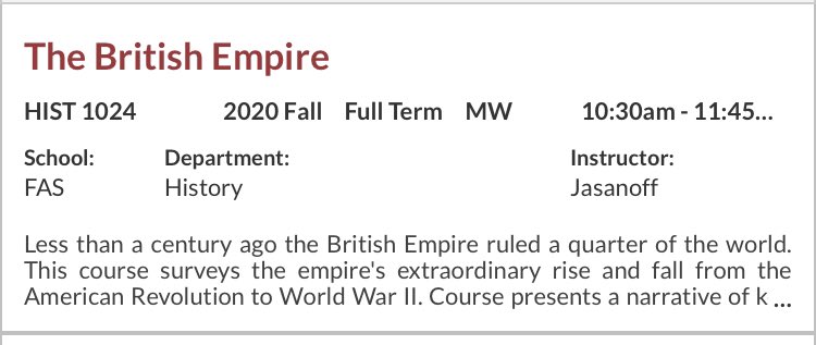 But wait! There is more! They can take the British Empire, The Fall of the Roman Empire for those wanting traditional topics... 5/