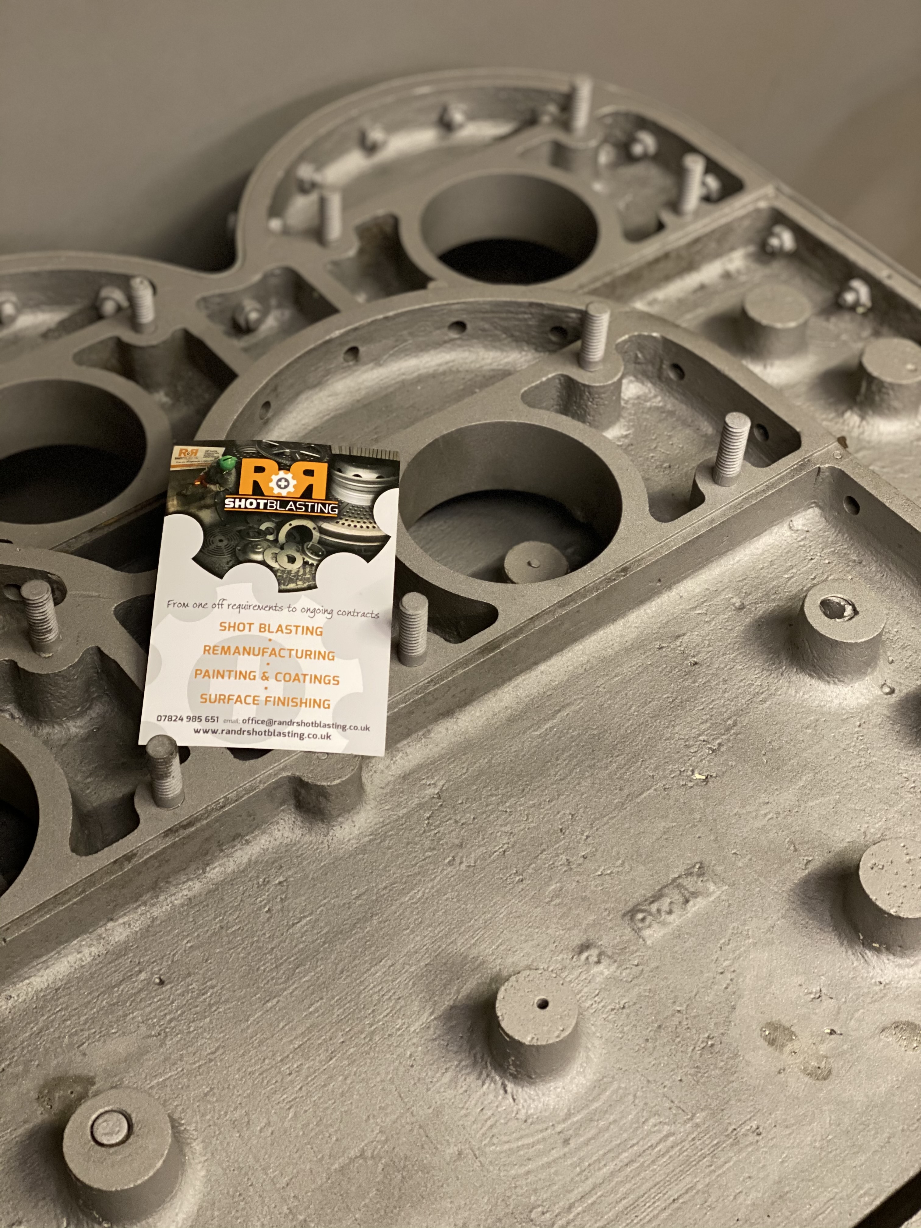R and on sale r shot blasting