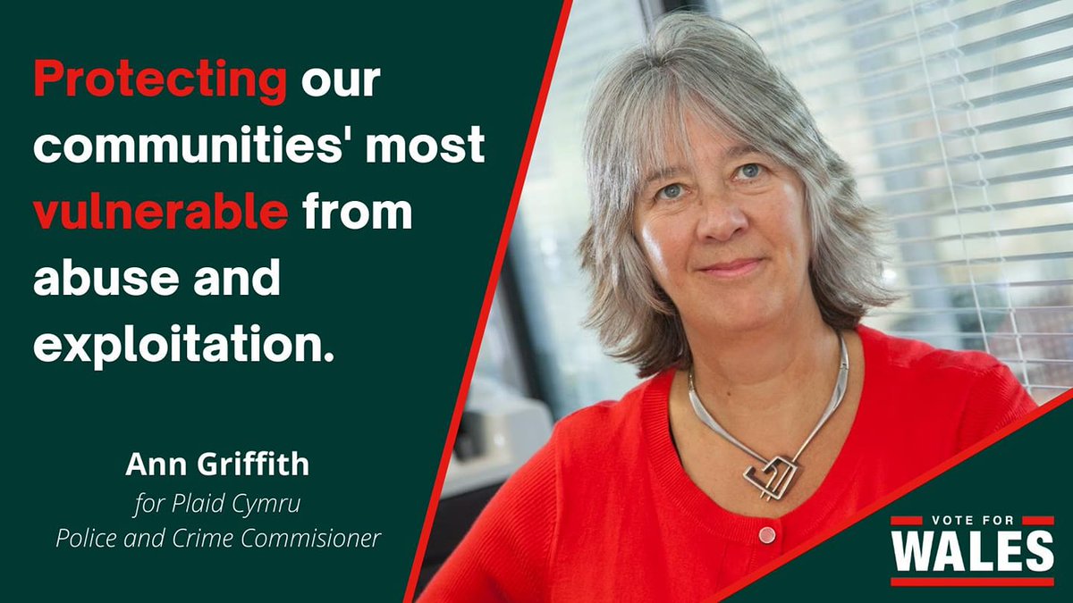 AnnGriffPlaid's tweet photo. Ann Griffith @Plaid_Cymru Aiming to be selected as #NorthWales Police and Crime Commissioner #ContinuityCandidate https://t.co/KmEjALzl52