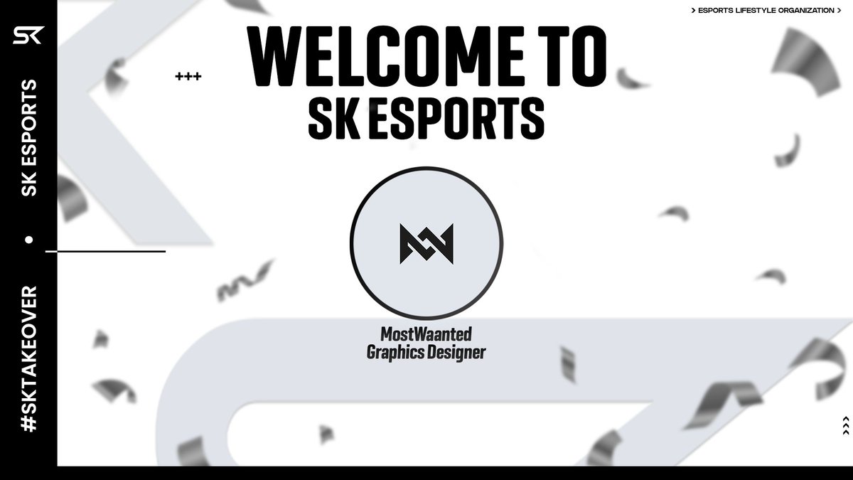 Everyone welcome <a href="/mostwaanteddzns/">Ahmed</a> as our newest Graphics Designer!

With his amazing work we are very excited to start working with him and can't wait to see the work he produces in the near future.👀🏆

#SKTAKEOVER