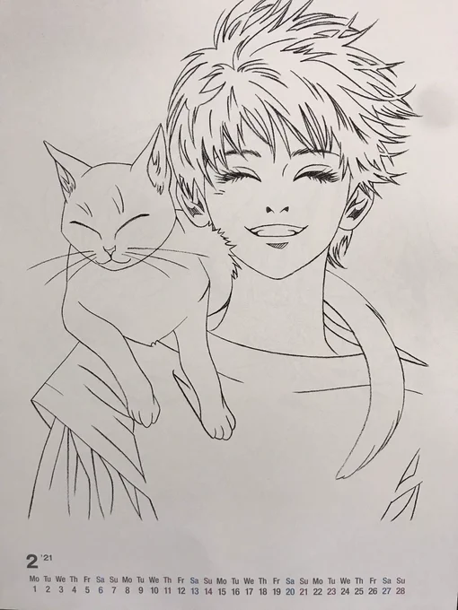 2月の美女&amp;美猫 by 上條アッちゃん 
