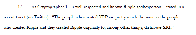 The SEC complaint is chock full of (in my simple country lawyer opinion) damaging quotes from documents. The way lawyers deal with this sometimes is by saying "the document speaks for itself." The snarky response is "it sure does". That's prolly what I'd say here if in trial.