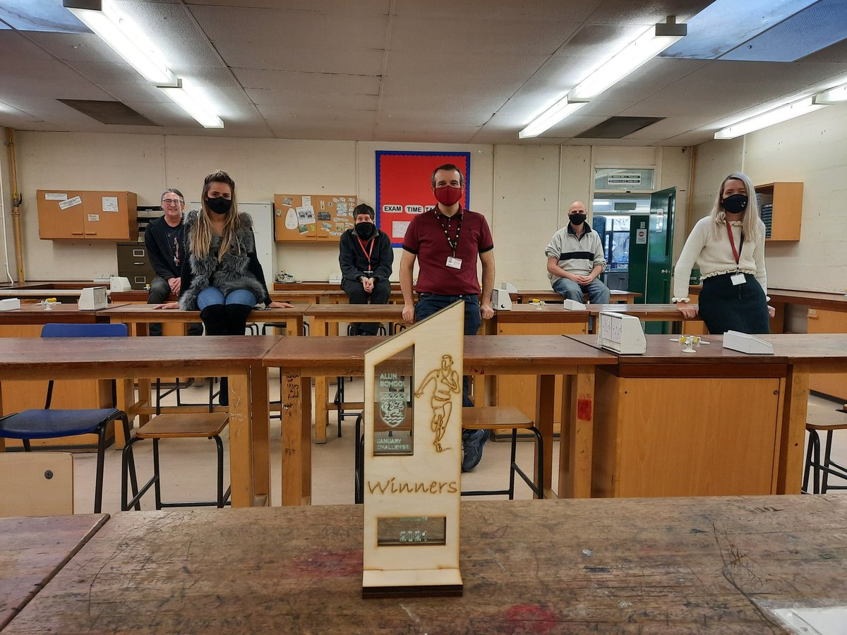Alun SchoolPE (@alunpe) on Twitter photo Here is <a href="/AlunScience/">AlunScience</a> showing off their winning trophy from the January challenge. A socially distanced picture of course. Can they continue to perform at this level in the next challenge? Can other departments raise their game? Watch this space. <a href="/alunschool/">Alun School</a> Here is <a href="/AlunScience/">AlunScience</a> showing off their winning trophy from the January challenge. A socially distanced picture of course. Can they continue to perform at this level in the next challenge? Can other departments raise their game? Watch this space. <a href="/alunschool/">Alun School</a>