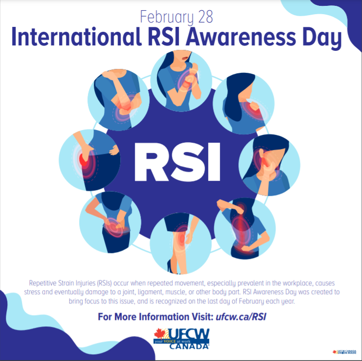 JoePereira007's tweet photo. Repetitive Strain Injury (RSI) Awareness Day - February 28.

#RSI resources tend to focus on the impacts of physical workloads on the body, but we can’t ignore the impact that negative workplace #mentalhealth have as well. https://t.co/fx4R2vntZT https://t.co/FtIgQIfCLh