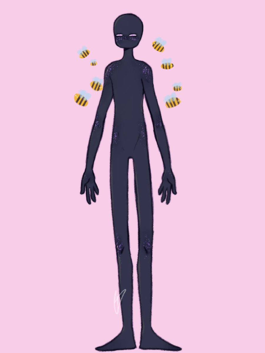 pommuu_'s tweet photo. Enderman, his name is Eda :) yus he has four fingers, I just think they are neat,,, I Also gave him some bees as frends :))
.
.
.
#Minecraft #minecraftfanart #enderman #endermanminecraft #fanart #edatheenderman #mc #mcfanart #endermanfanart https://t.co/8OM2RpgUI2