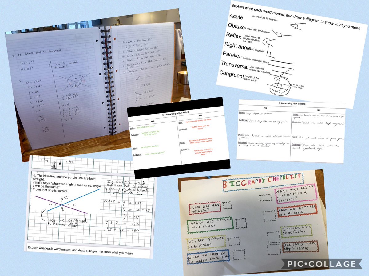 MissReidMorgan's tweet photo. Year 6 are kicking of the new week and month with a fantastic attitude! We’ve been learning about angles, making inferences, the features of biographies, circuits AND shape art. A busy but productive Monday. Well done Year 6 👏🏾🤩 @ShacklewellE8 https://t.co/Zy4hSG4vDt