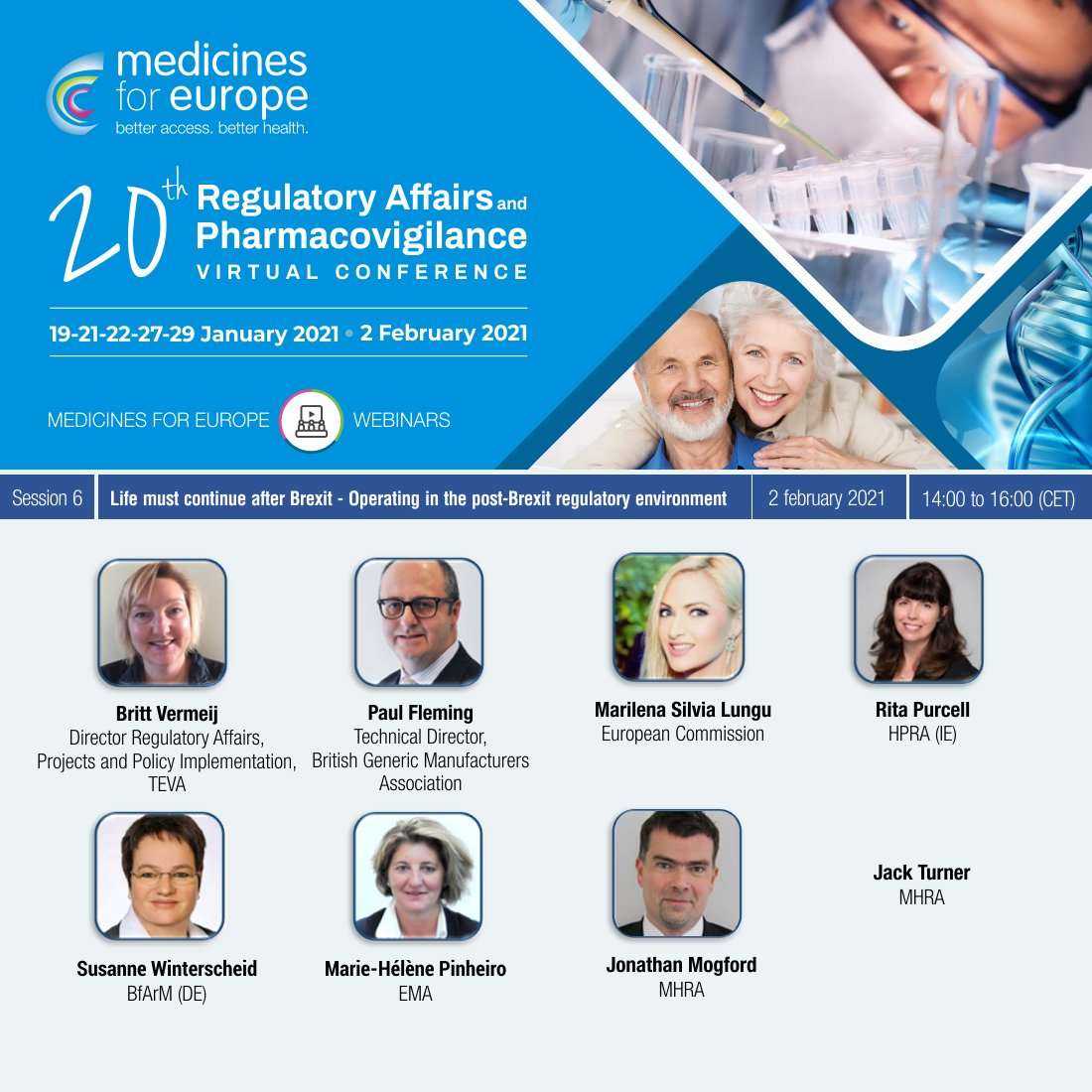 medicinesforEU's tweet photo. The final session of our virtual #RAC21 series will focus on #Brexit. Experts will discuss what lies ahead for companies operating in the post-Brexit regulatory landscape. Register at the link below &amp; join us on 02 Feb at 14.00 CET https://t.co/jVpxrjpIUT https://t.co/COWTNqAoMq