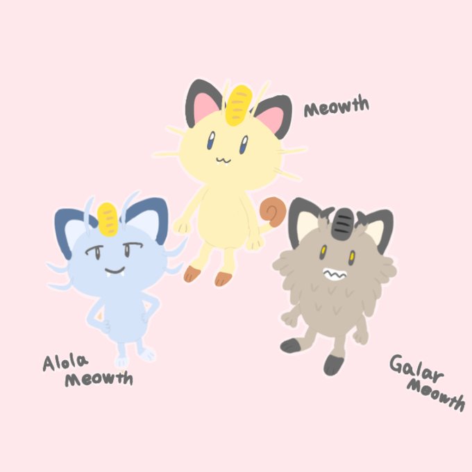 アローラニャースのtwitterイラスト検索結果