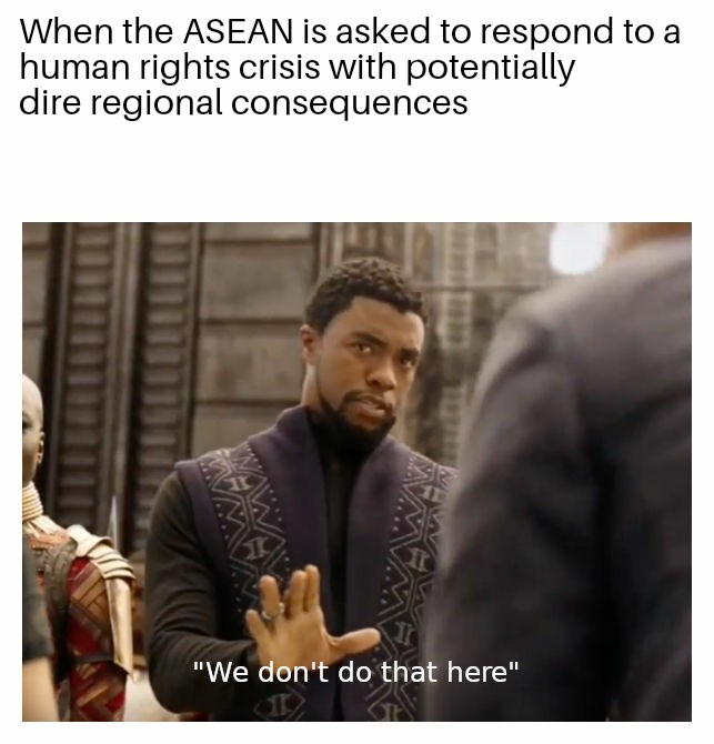 Human rights memes on Twitter: