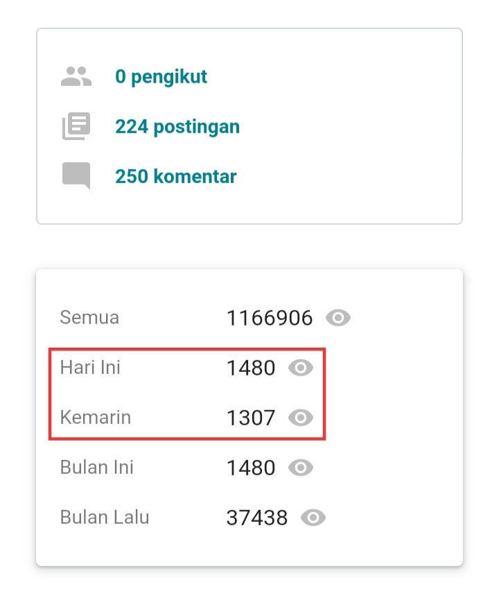 tri_januariawan's tweet image. Hari-hari cuma dapet segini 🧐🧐. Bahkan sering kurang 🤨🤨
.
.
.
#blogview #blogviews #blogstatistic #blogstatistics #penayanganblog #viewblog #statistikblog #trijanuari33 #blogger #bloggercommunity #bloggerindonesia #bloggerstyle #blogging #bloggerlife #bloggermadeinindonesia