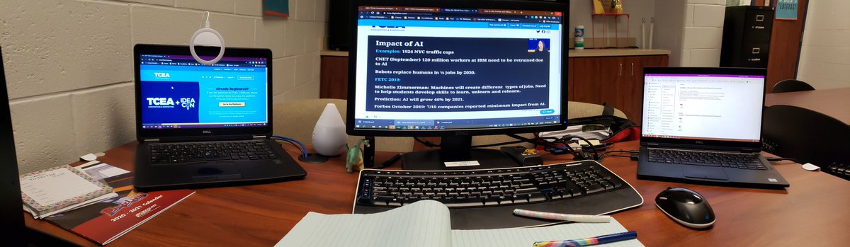 EdTech24hrs's tweet photo. @J_Bimmerle @EdTechLori @tmclain903 @bbrownphd @sethfewell @TxTechChick @ClaudioZavalaJr @EduCroupe @StarrReadnRun @dmjacobson @TCEA Enjoy! Here is my set up! https://t.co/QXFudp0qNe