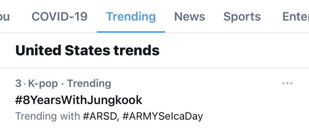 JJK_Times's tweet photo. #8YearsWithJungkook is at #1 worldwide 🌏 and at #3 in the United States 🇺🇸. ‘OUR SINGER JUNGKOOK’ is also trending at #6 worldwide 🌍 https://t.co/dRFYauDMOr
