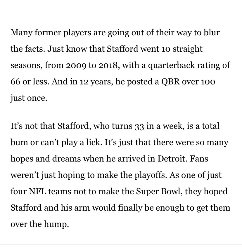 The author literally can’t even comprehend basic statistical columns.