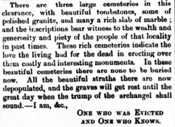 This may seem like a minor aside in the struggle to reclaim the land, in this case from a conservation charity and sporting estate. But it would be a shame if we resigned this great part of the world through poor planning policy into waiting for the 'trump of the archangel'.