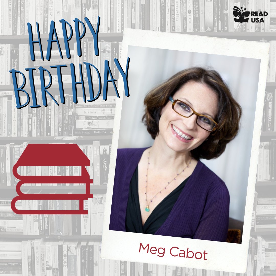 Happy Birthday Meg Cabot !  