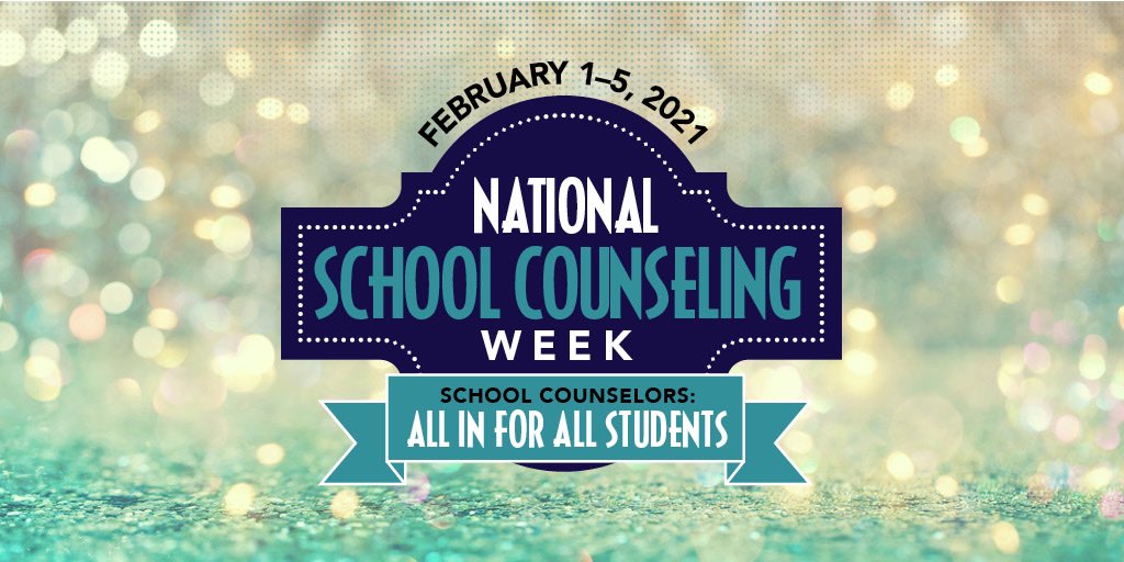 Happy National School Counseling Week! We are proud to celebrate the important work of school counselors and excited for our first tweet to be on the first day of NSCW! PaLCSCA is All in for All students! #NSCW21