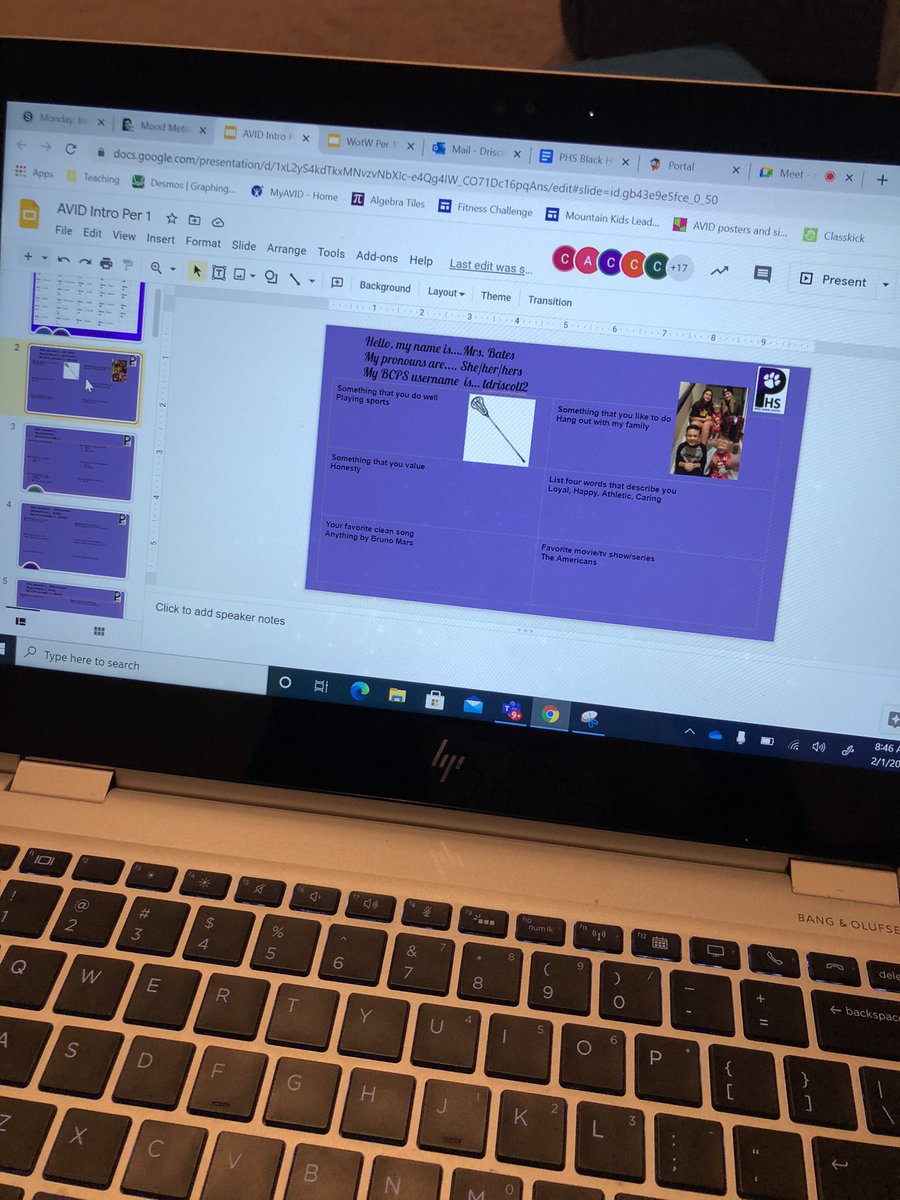 PHSBates's tweet photo. @PikesvilleAVID strategy of the week. Getting to know each other day 1 and building community. @sandragreid @SeymourTeach https://t.co/S3KZ4Ns92Z
