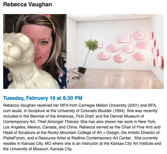 CUBoulder_AAH's tweet photo. Arts Practicum Lecture Series: explore strategies to forge a sustainable, productive, fulfilling career in the arts. Speakers will discuss the trajectory and evolution of their art practices. YouTube livestream.

#CUBoulder #ArtBuffs #cuartandarthistory #BeBoulder   #cuaah https://t.co/H5nDtApJbw