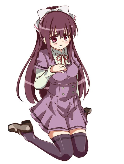 天音月夜ちゃん制服と全裸差分 