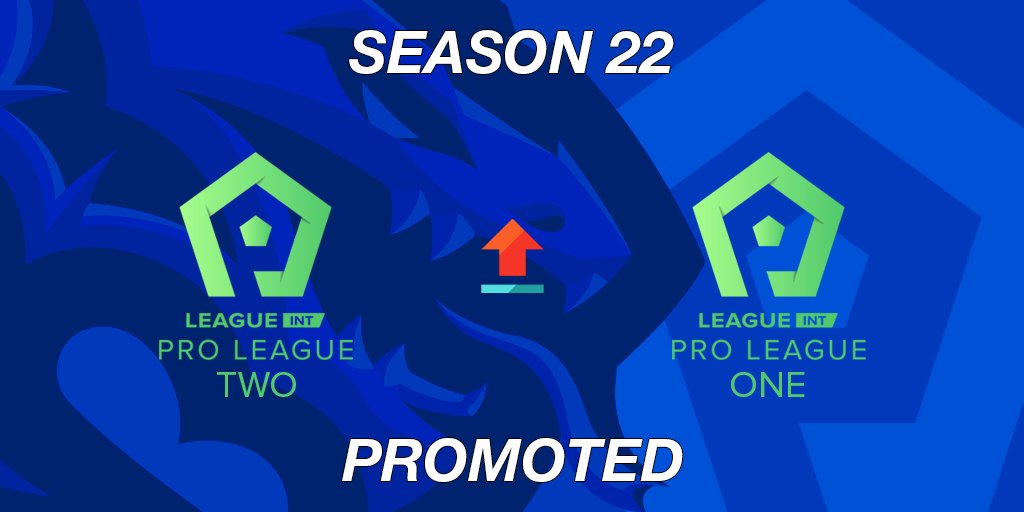 PROMOTION!

INT1, here we come!

Due to Tsunami Poland disbanding, and that fixture being ruled in our favour - we can't drop out of Promotion Ranks anymore!

Thus we get to play @proleaguede INT1 in Season 23. Our main goal for this season has been reached!

#FIFA21 #ProClubs https://t.co/9NXa897y4c