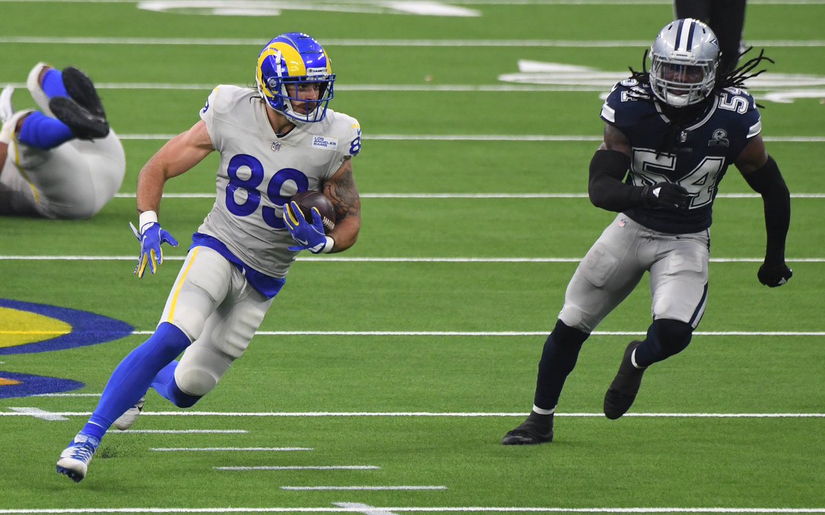 Tyler Higbee was widely regarded as a bust in 2020 fantasy drafts. I can see Higbee becoming a decent option with upside though. We’ll see if people hype him up because of Stafford or if he slips because he burnt so many fantasy managers last season. He’s worth a flier.