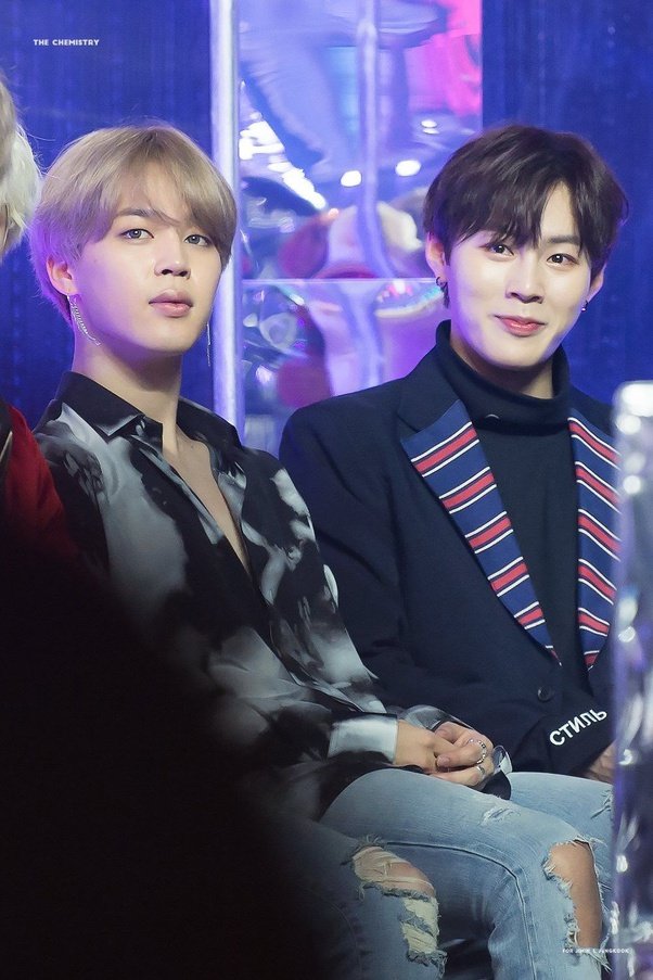 jimin and sungwoon’s friendship is so precious