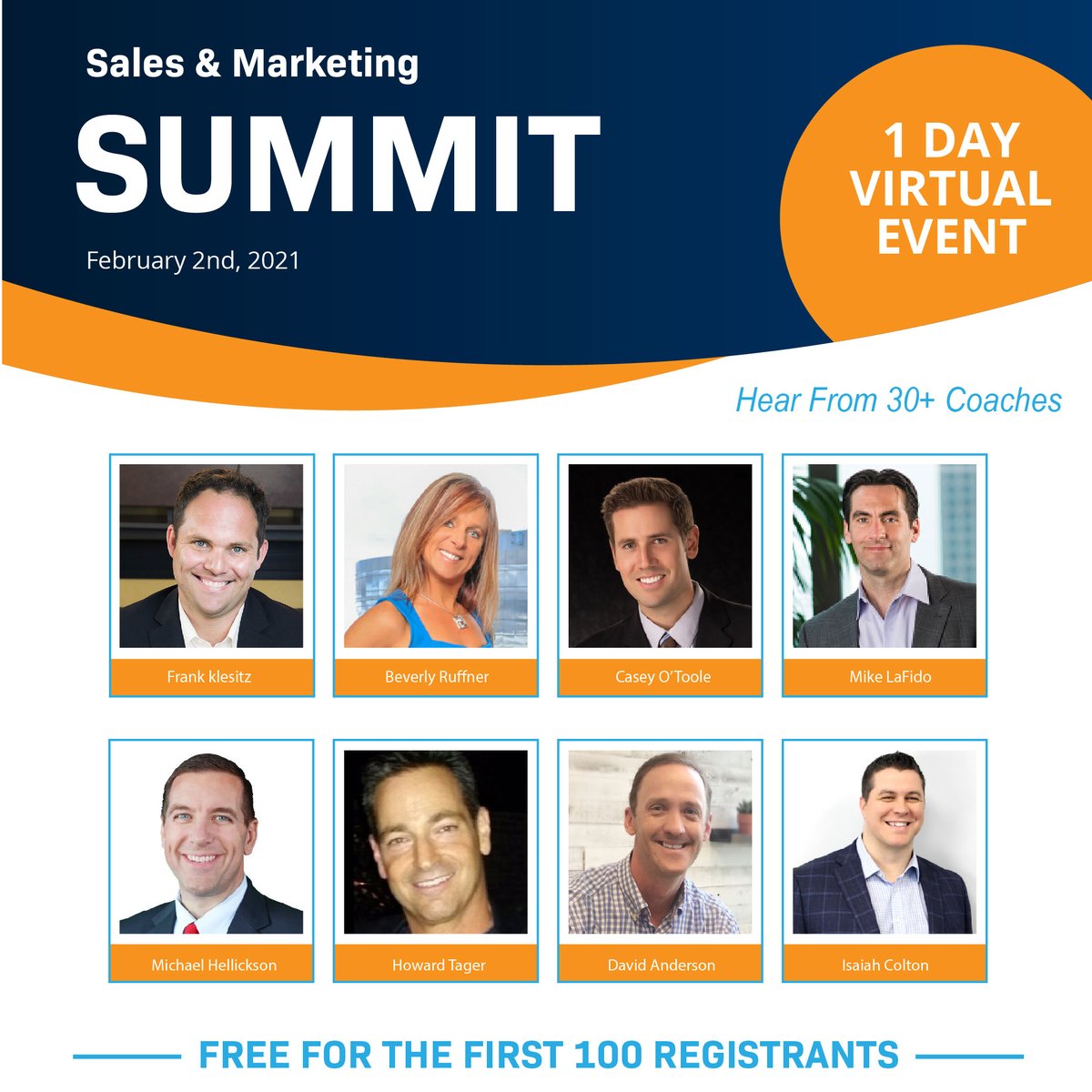 👉LAST CHANCE TO SIGN UP FOR THIS FREE  SALES AND MARKETING EVENT!

Join LionDesk founder &amp; CEO, David Anderson &amp; 15+ other industry speakers for an exclusive training hosted by our friends at RAP Systems.   

🛑 REGISTER TODAY!  ow.ly/S12l50DojJX