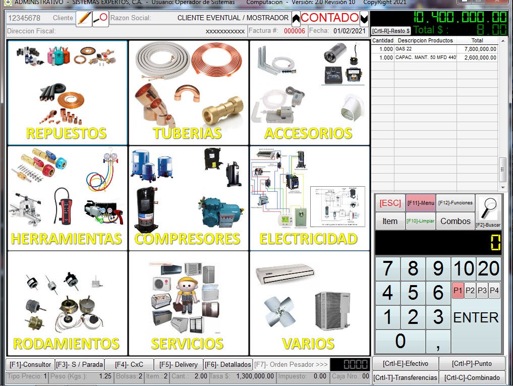 SISTEMA_EXPERTO's tweet photo. Software Administrativo Repuestos Refrigeracion, Sistemas Expertos, c.a., Casa de Software. https://t.co/XoDI31CccI