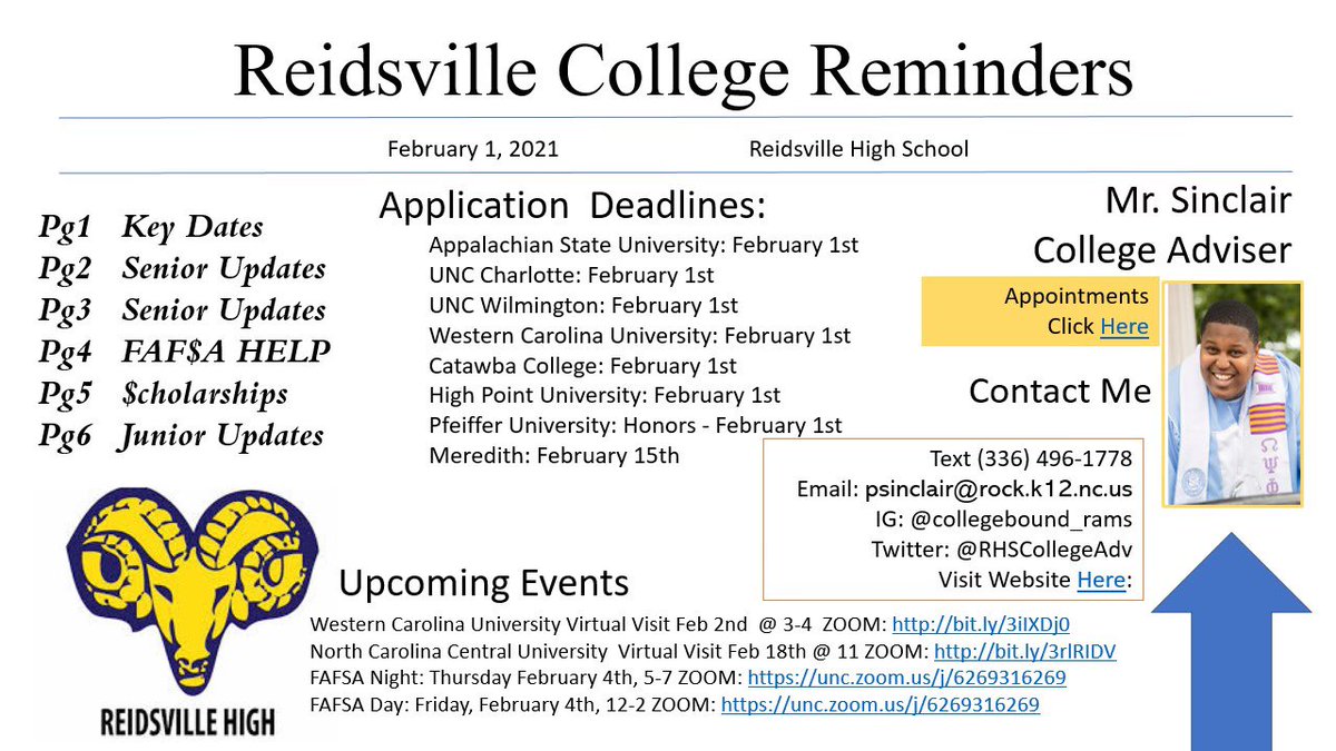 RHS College Advising tweet media