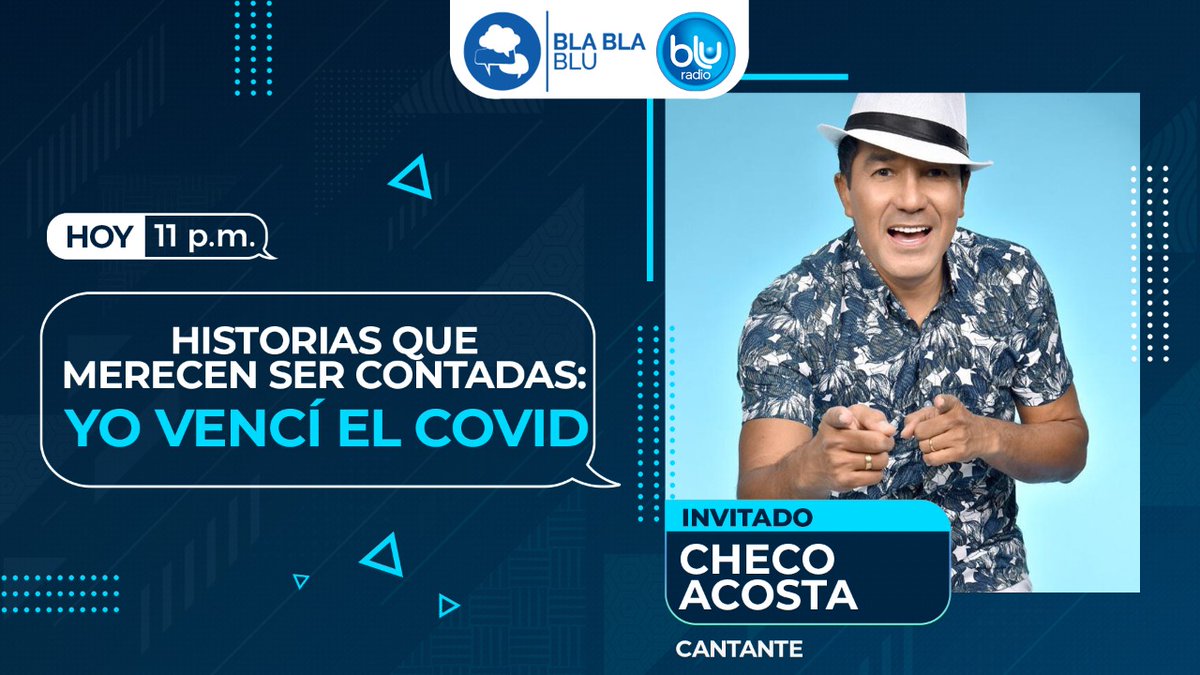 ¡Hoy en #BlaBlaBLU!

Desde las 10:00 p.m. nos acompañará <a href="/soyyomelody/">Melody Oficial</a>

Y a partir de las 11:00 p.m. hablaremos con el <a href="/checoacosta/">Checo Acosta</a>

Conéctese con <a href="/entreelquintero/">Mauricio Quintero</a> bit.ly/2fZ7CkR