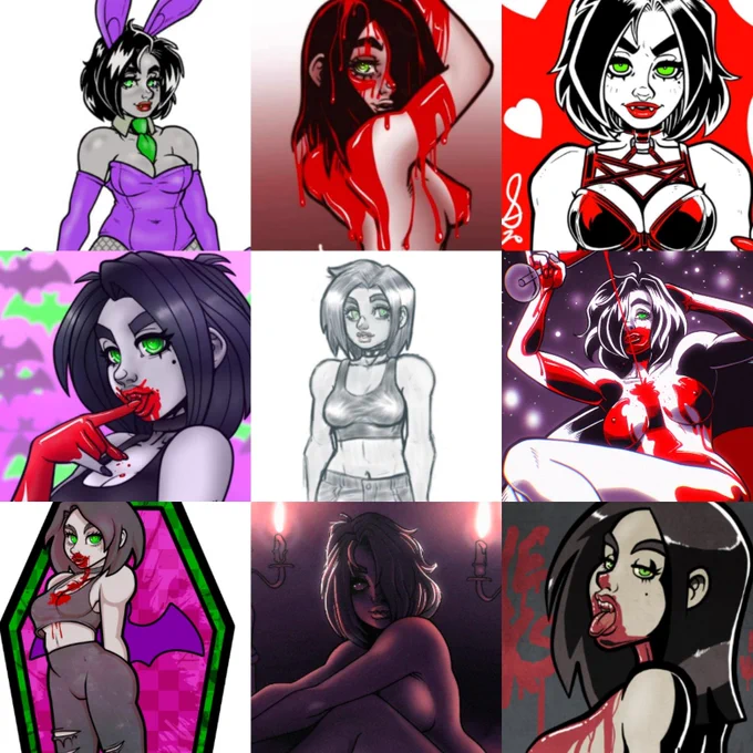 In case you guys needed a Vampy refresher ~♡

My blood bathing beauty ♡♡♡ 