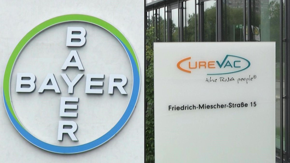 CoronavirusNewv's tweet photo. 🇩🇪 | ALEMANIA

Bayer anunció hoy que producirá, desde 2022, la vacuna contra el coronavirus que está desarrollando la compañía alemana CureVac

#CovidVaccine #COVID #pandemia https://t.co/2F8D40111K