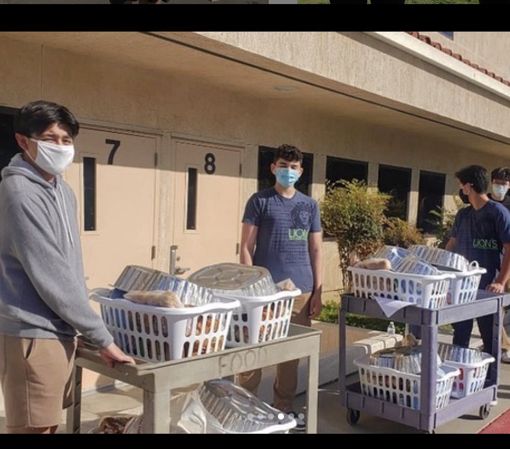 #Throwback - Tustin, CA, boys blue 2024 group at the food drive at San Antonio de Padua serving and helping in family assistance to help over 750 people with thanksgiving food and supplies! #teenvolunteers #volunteering #wegotthis #lionsheartstrong #teenvolunteering #givingback