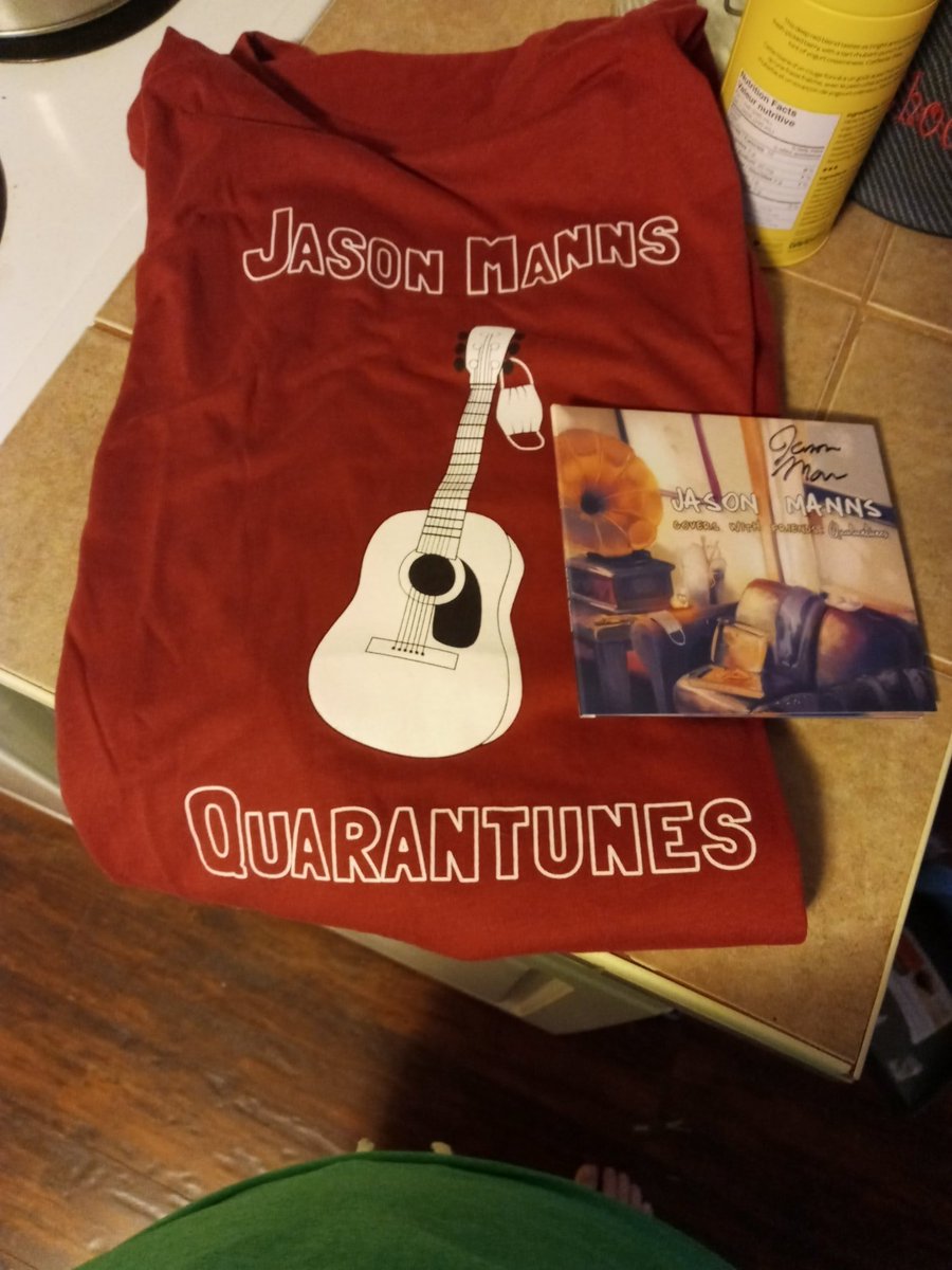 22SPNfan's tweet photo. Happy mail today! #quarantunes #jasonmanns #coverswithfriends https://t.co/4xFtEORwC0