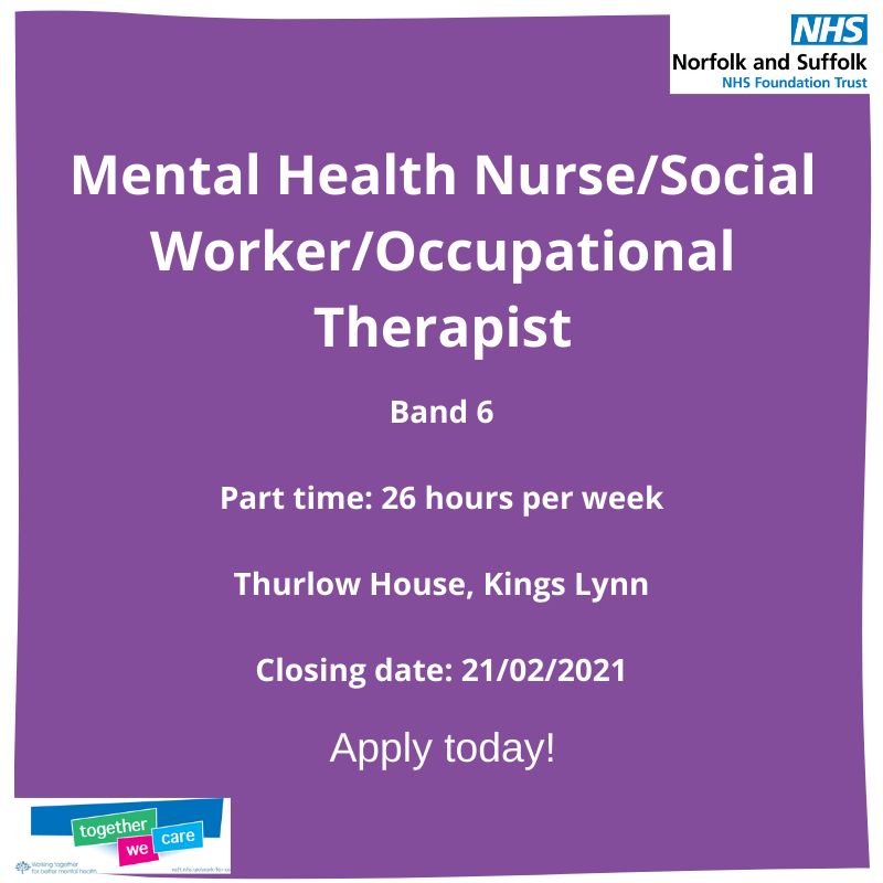 NSFTjobs's tweet photo. Make sure you get your applications in for this fantastic vacancy today! 
https://t.co/V3ppe607NZ
#TogetherWeCare #GettingBetterTogether #NSFT #NHS #MentalHealth #Nursing https://t.co/GnW6mxaCrJ